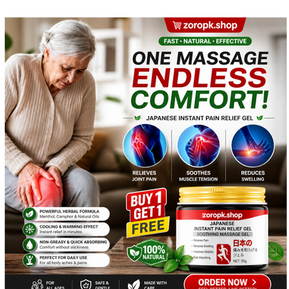Japanese Instant Pain Relief Gel